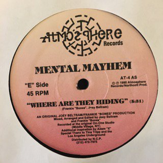 MENTAL MAYHEM - WHERE ARE THEY HIDING / JOEY'S RIOT - 12