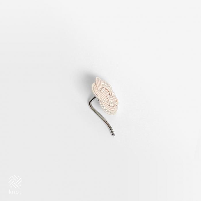 水引ポニーフック | 花・ピンク - 津田水引折型 online shop