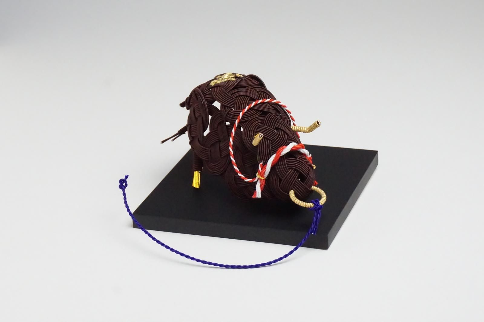 sh0044 拒魔牛（こまうし） 令和3年2021年 水引干支 辛丑 かのとうし