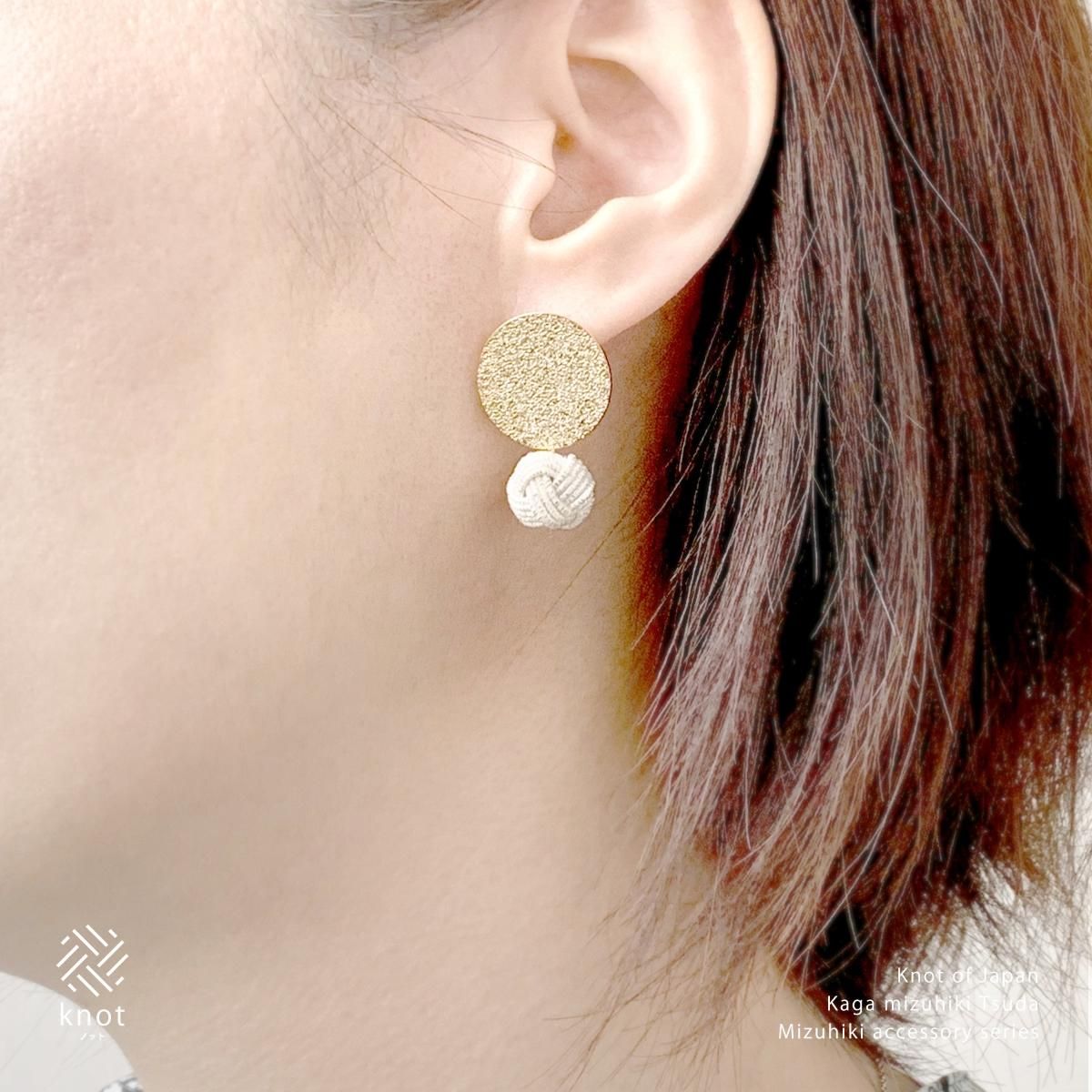 assodicoppe 水引ピアス(13点) 水引ピアス|イヤリング|あわじ玉 - 津田水引折型 online shop