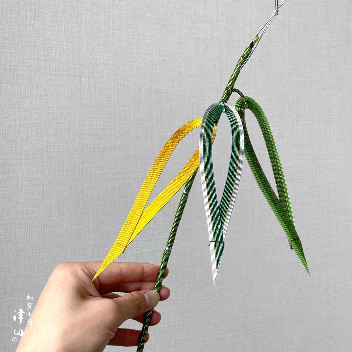 竹笹の水引細工 | 手作り飾り - 津田水引折型 online shop