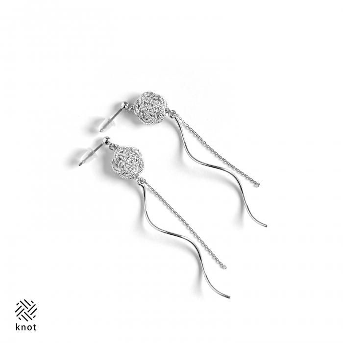 水引ピアス | スパイラルチェーン - 津田水引折型 online shop