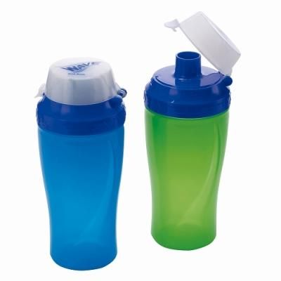 ノベルティ 販促品 粗品 景品用としてオススメなウェーブ ドリンクボトル 1個です ノベルティ 販促品 粗品 景品用としてオススメなウェーブ ドリンクボトル 1個です