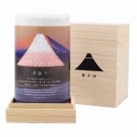 ノベルティ・粗品で人気の「富士山　ハンドタオル　木箱（赤）」