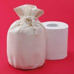 ノベルティ・粗品で人気の「不織布トイレットペーパー袋　１個」