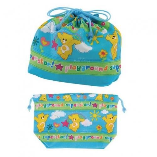 ノベルティ 販促品 粗品 景品用としてオススメなキャラクターお弁当巾着袋 1個です ノベルティ 販促品 粗品 景品用としてオススメなキャラクターお弁当巾着袋 1個です