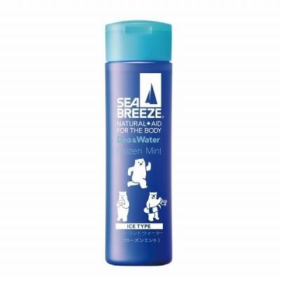 ノベルティ 販促品 粗品 景品用としてオススメなｓｅａ ｂｒｅｅｚｅ シーブリーズ デオ ウォーター アイスタイプ１６０ｍｌ フローズンミントの香り です