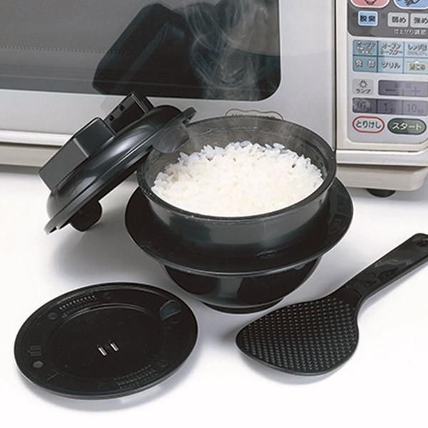 ノベルティ 販促品 粗品 景品用としてオススメな電子レンジ専用炊飯器 紀州備長炭配合 ちびくろちゃん 1合炊きです ノベルティ 販促品 粗品 景品用としてオススメな電子レンジ専用炊飯器 紀州備長炭配合 ちびくろちゃん 1合炊きです