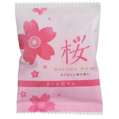 ノベルティ 販促品 粗品 景品用としてオススメなさくらの香り石けんです ノベルティ 販促品 粗品 景品用としてオススメなさくらの香り石けんです