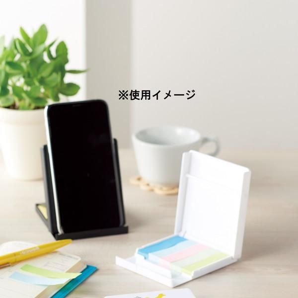 ノベルティ 販促品 粗品 景品用としてオススメなコネクターセット スマホスタンドです