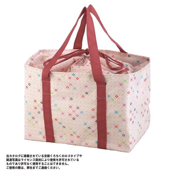 ノベルティ 販促品 粗品 景品用としてオススメな京都くろちく 保冷巾着しょっぴんぐばっぐ 花七宝 です ノベルティ 販促品 粗品 景品用としてオススメな京都くろちく 保冷巾着しょっぴんぐばっぐ 花七宝 です