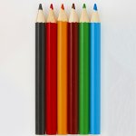 ノベルティ・粗品で人気の「 プチ色鉛筆（６本入）　１個」