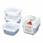 ノベルティ・粗品で人気の「【国産】ホームパック300ml3個組(クリア)」