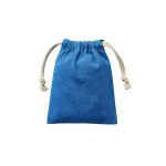 ノベルティ・粗品で人気の「シャンブリック巾着（ＳＳ）　ブルー」