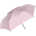 ノベルティ・粗品で人気の「 折り畳み傘　５５ｃｍ無地カラビナ　／ピンク」