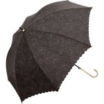 ノベルティ・粗品で人気の「 日傘　晴雨兼用　フローリスト／ブラック」