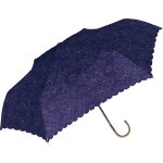 ノベルティ・粗品で人気の「 日傘　晴雨兼用　フローリスト　折り畳み／ネイビー」