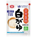 ノベルティ・粗品で人気の「 亀田製菓　災害食用白がゆ」