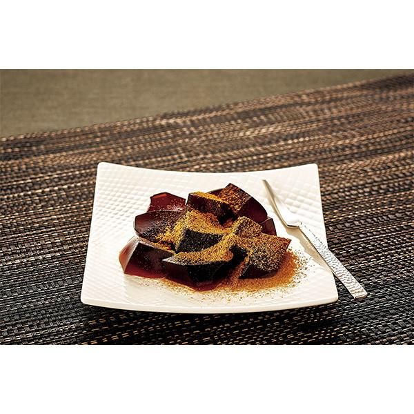 ノベルティ、販促品、粗品、景品用としてオススメなわらび餅1個□黒