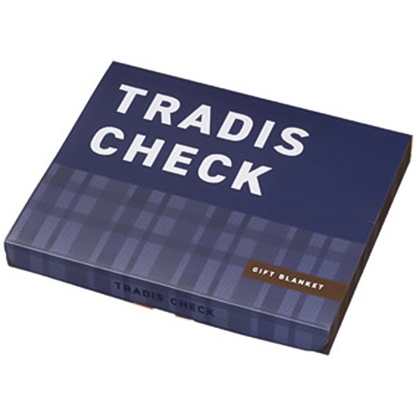 トラディスチェック ブランケット TRADIS CHECK - 布団