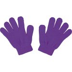 ノベルティ・粗品で人気の「 カラーのびのび手袋　紫」