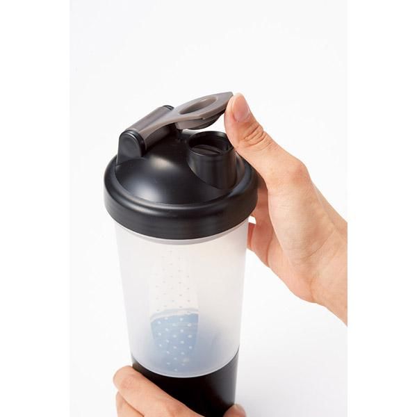 ノベルティ、販促品、粗品、景品用としてオススメなカップ付シェイカー