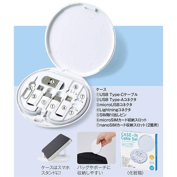 ノベルティ、販促品、粗品、景品用としてオススメなケースインマルチ