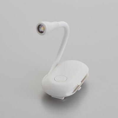 【新品未使用】引取限定／GIRAFFE／クリップライト ノベルティ、販促品、粗品、景品用としてオススメな両手が使えるLED