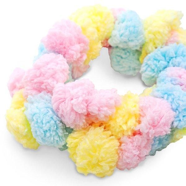 ノベルティ、販促品、粗品、景品用としてオススメなカラフルもこもこ
