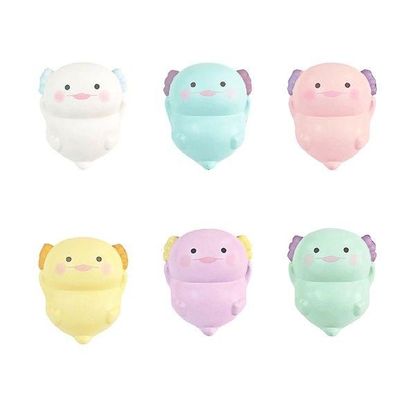 スクイーズおもちゃ ストレス解消グッズ ウーパールーパー ノベルティ、販促品、粗品、景品用としてオススメなぽちゃちゃころりん