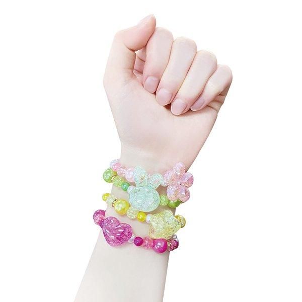 LARME★ 【限定品】ハッピーちゃん　御白石ブレスレット一点 限定・完売品】 御白石ブレスレット 宮川産 希少 天然石 Happy