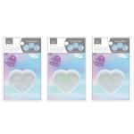 ノベルティ・粗品で人気の「オーロラシリコンモールド ハートキーホルダー 1個」