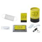 ノベルティ・粗品で人気の「 いざという時に安心 防災缶7点セット」