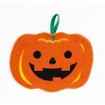 ノベルティ・粗品で人気の「 ハッピーハロウィン フック付きミニタオル」