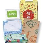 ノベルティ・粗品で人気の「 紅富士福箱 ハッピーライフ4点セット」