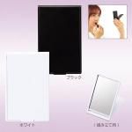 ノベルティ・粗品で人気の「 ハンディコンパクトミラー(ブラック)」