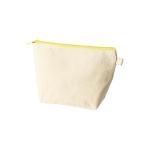 ノベルティ・粗品で人気の「 カラーファスナーキャンバスデイリーポーチ イエロー」