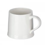 ノベルティ・粗品で人気の「マグカップ(山型)(260ml)(白)」