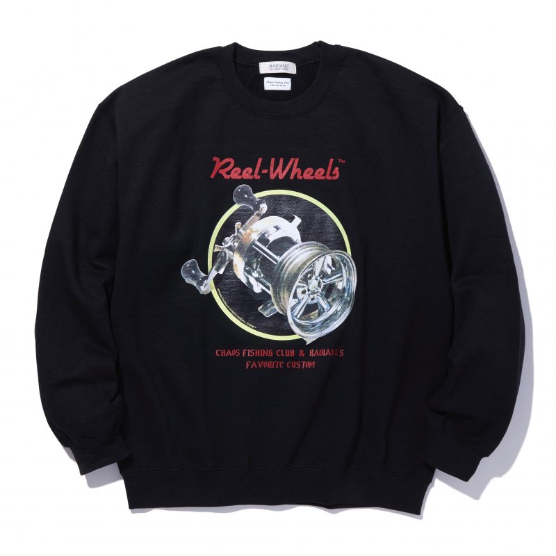 CHAOS FISHING CLUB x RADIALL / GAMBLING HOURS - CREW NECK