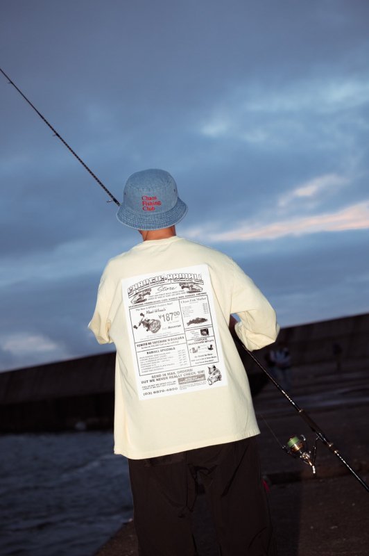 CHAOS FISHING CLUB x RADIALL / GAMBLING HOURS - CREW NECK LS Tee / 3colors  - Skateboard Shop Bridge