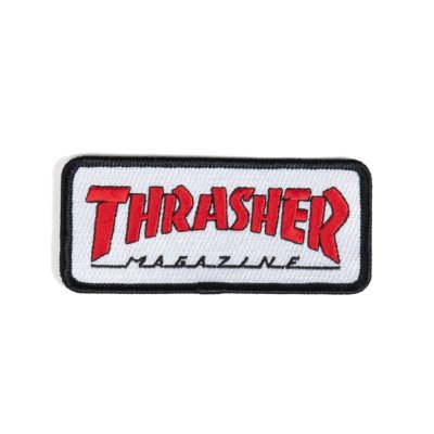 THRASHER / Out Line Logo Patch