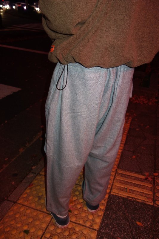 TIGHTBOOTH WOOL BALLOON PANTS SAX スラックス | endageism.com