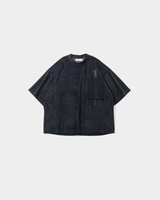 TIGHTBOOTH / STRAIGHT UP VELOUR T-SHIRT / 5colors