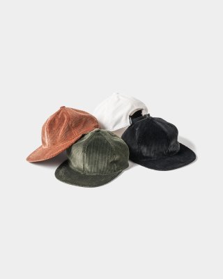 TIGHTBOOTH / CORD 6 PANEL CAP / 4colors