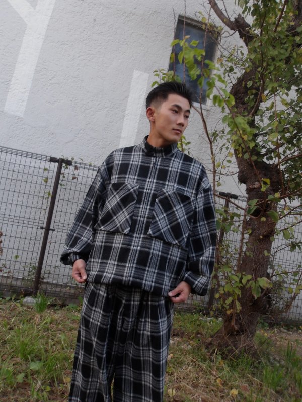 TIGHTBOOTH / PLAID FLANNEL SWING TOP / 2colors - Skateboard Shop ...