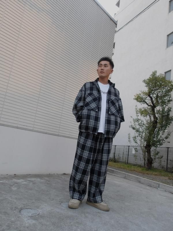 TIGHTBOOTH / PLAID FLANNEL SWING TOP / 2colors - Skateboard