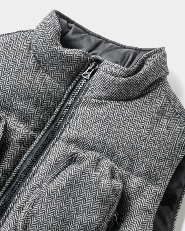 新品 TIGHTBOOTH TWEED DOWN VEST XL TIGHTBOOTH / TWEED DOWN VEST / 2colors - Skateboard Shop Bridge