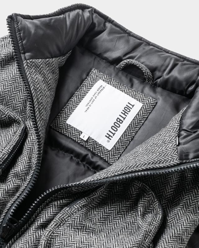 新品 TIGHTBOOTH TWEED DOWN VEST XL TIGHTBOOTH / TWEED DOWN VEST / 2colors - Skateboard Shop Bridge