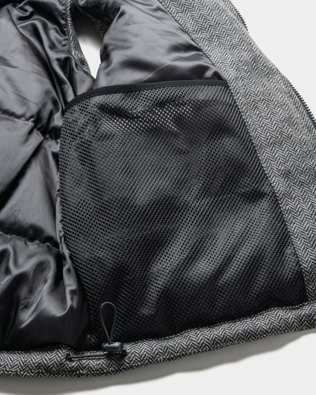 TIGHTBOOTH / TWEED DOWN VEST / 2colors - Skateboard Shop Bridge