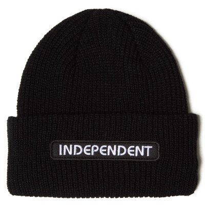 INDEPENDENT /  GROUND WORK BEANIE / 3colors